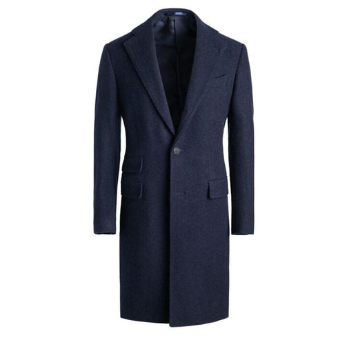 Mens-Navy-Topcoat