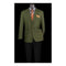 Olive Plaid Blazer - Mens Olive Windowpane Sportcoat