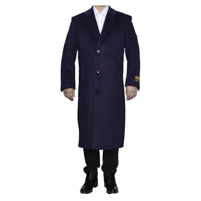 Purple long coat mens best sale