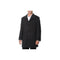 Mens Charcoal Cashmere Blend Car Coat