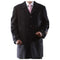 Single Breasted Black 3 quarter Length Luxury Wool Cashmere Topcoat