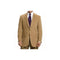 Tan Mens Winter Blazer - Cashmere and Wool Winter Fabric Sport Coat