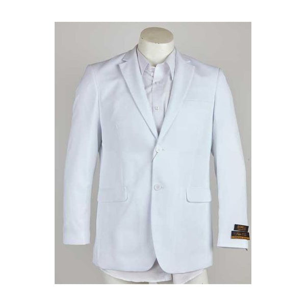 BUTTON NOTCH LAPEL SINGLE BREASTED BLAZER